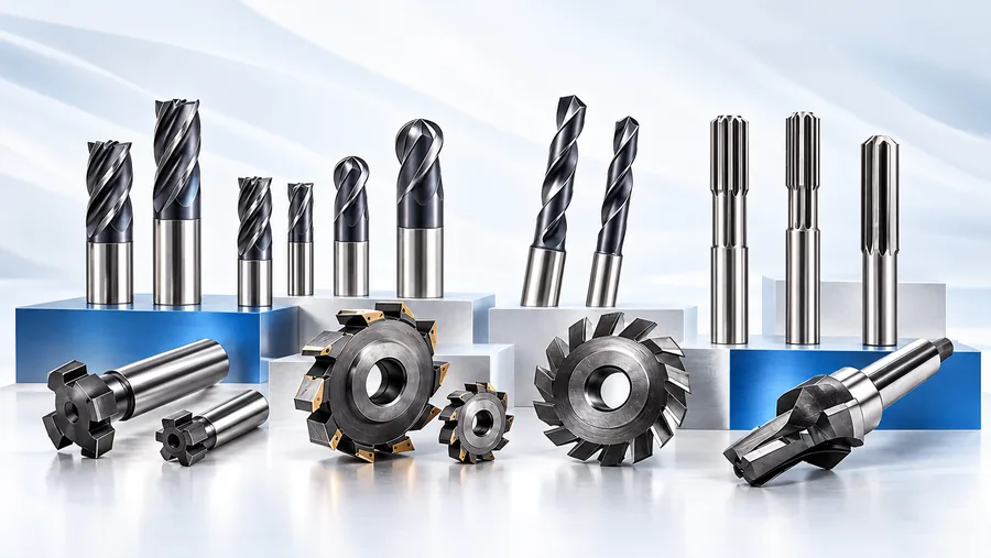 Illustrative display of precision cutting tools
